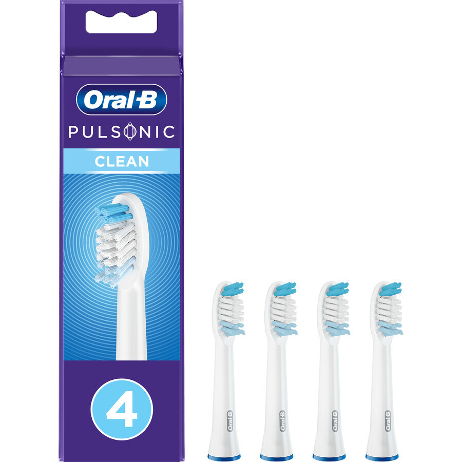 Testine di ricambio per spazzolino sonico Oral-B Pulsonic Clean 4 pz.