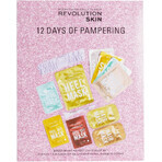 Revolution Skincare, 12 Days of Face, Body & Hair Mask Advent Calendar, set de 12