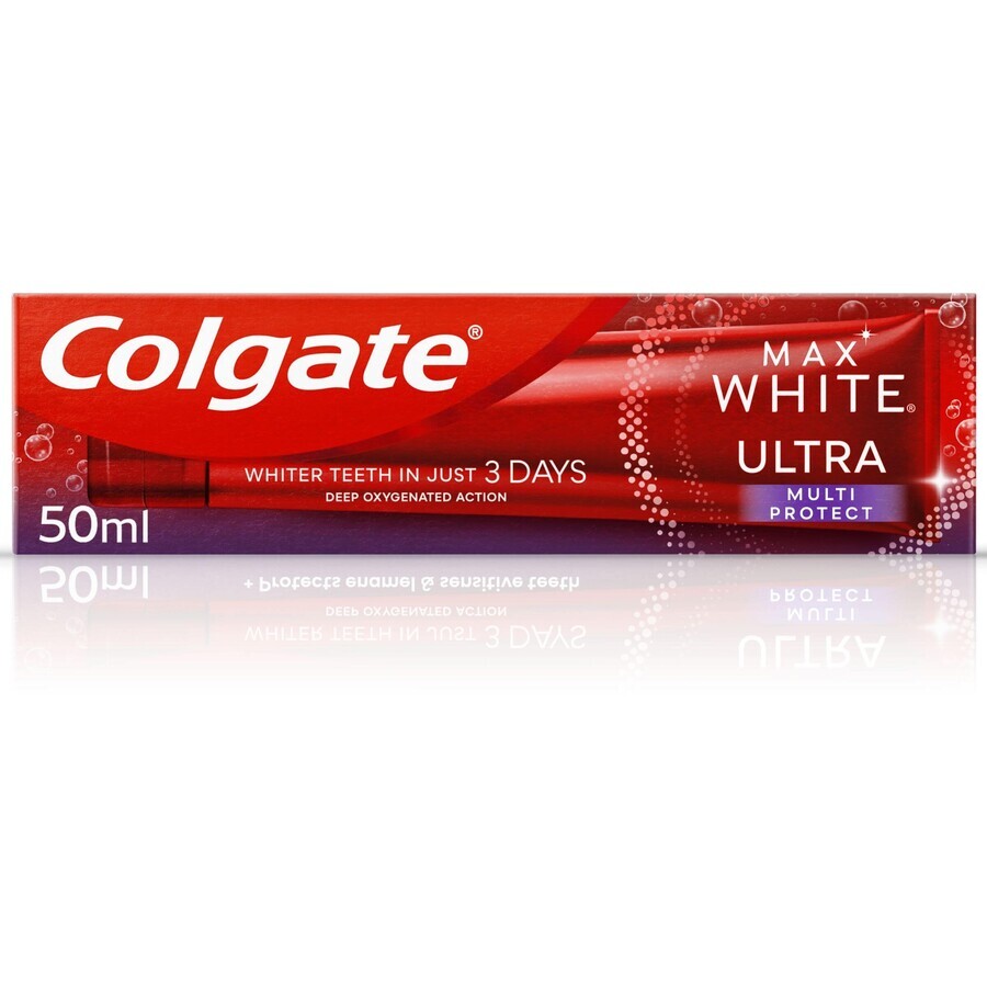 Pasta de dinți de albire Colgate Max White Ultra Multiprotect 50 ml