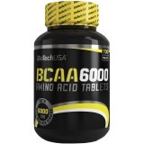 BCAA 6000 mg, 100 comprimate, Biotech USA