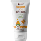 Wooden Spoon Loțiune de corp cu protecție solară în tub Baby & Family SPF 30, 150 ml