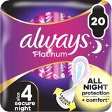 Sempre Platinum Secure Night assorbenti igienici con ali 20 pz.