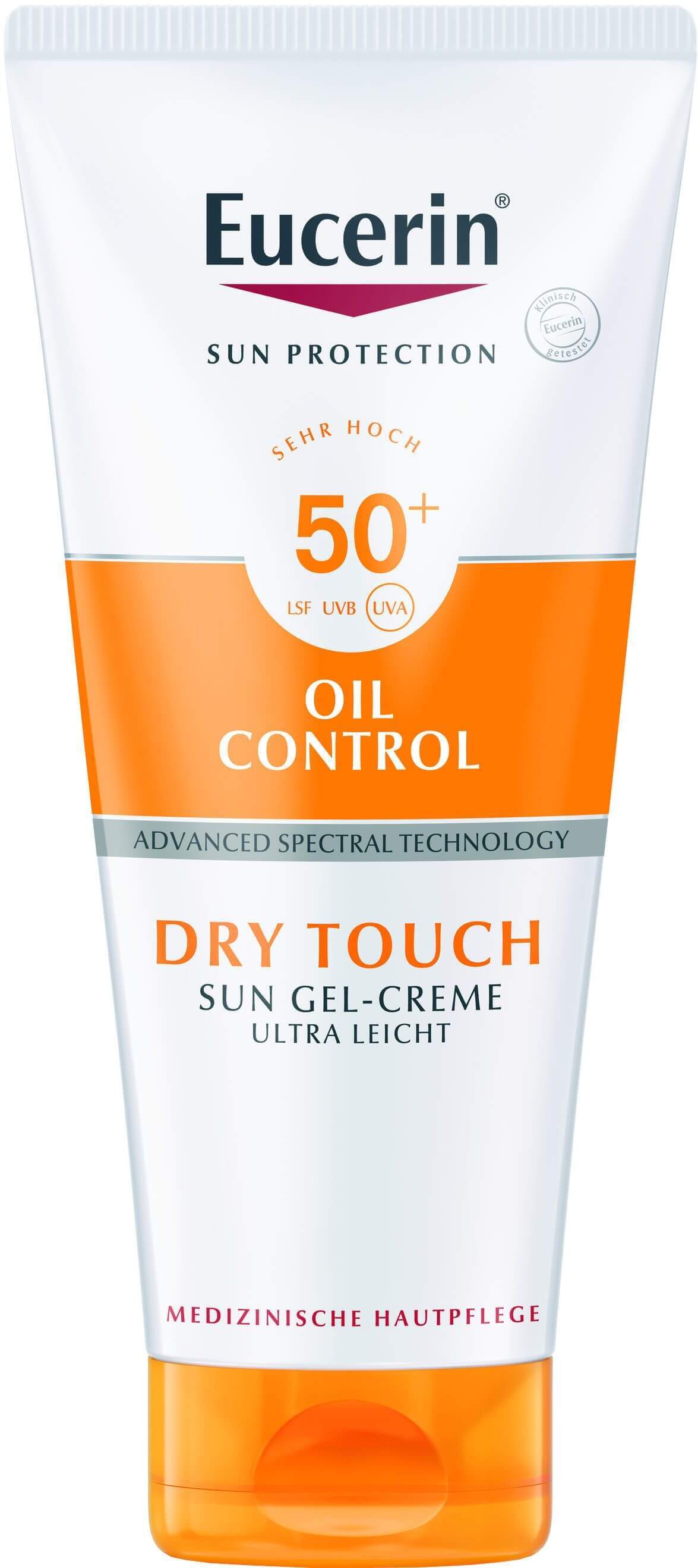 Eucerin SPF50+ Gel-cremă solară 200 ml