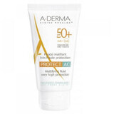 A-Derma - Fluid hidratant SPF 50 + 50 ml