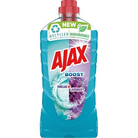 Ajax Boost Oțet de vin și lavandă, detergent universal 1 l