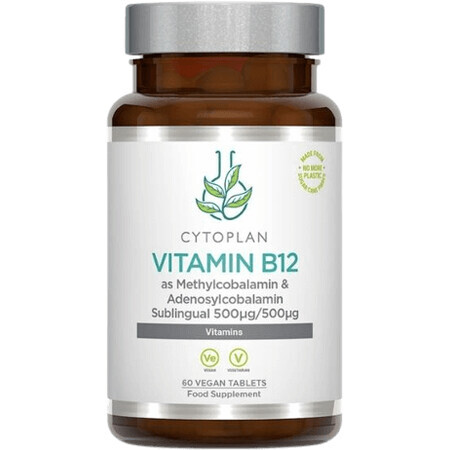 Cytoplan Vitamina B12 1000 µg 60 comprimate