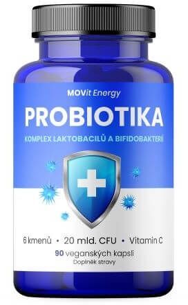 Movit Energy Probiotice, complex de lactobacili și bifidobacterii 90 capsule