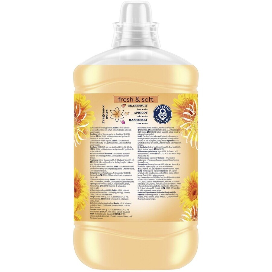 Coccolino Orange rush balsam de rufe 1,7 l