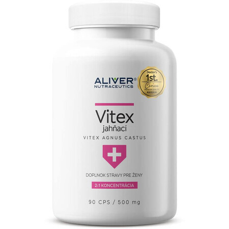 Aliver Nutraceutics VITEX Agnus Castus 90 cápsulas