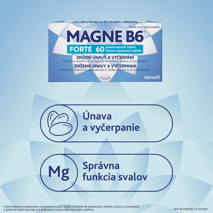 Magne B6 FORTE 60 comprimate