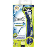 Wilkinson Sword Hydro 5 Groomer rasoio + 1 testina di ricambio 1 pz.