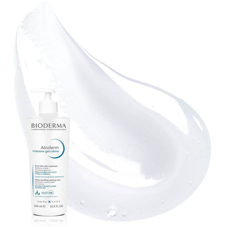 Bioderma Atoderm Gel-cremă intensivă pentru piele uscată și atopică 500 ml