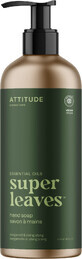 Attitude Natural Hand Soap Super leaves Essentials - Bergamot &amp; Ylang Ylang 473 ml