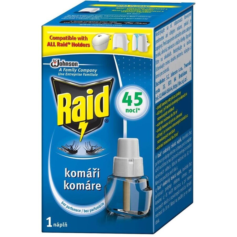 Raid electric refill liquid 45 nights 27 ml