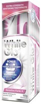 White Glo Paste Sensitive Forte + periuță de dinți și perie interdentară 150 g