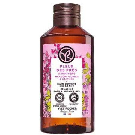 Gel de duș Yves Rocher Meadow Flowers & Heather 200 ml