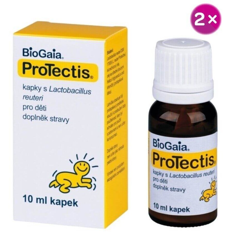 BioGaia ProTectis picături 2 x 10 ml