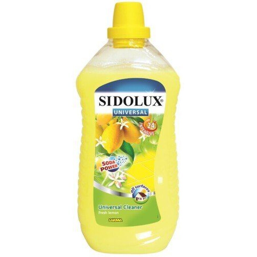 Sidolux Universal Soda Power cu aromă proaspătă de lămâie 1 l