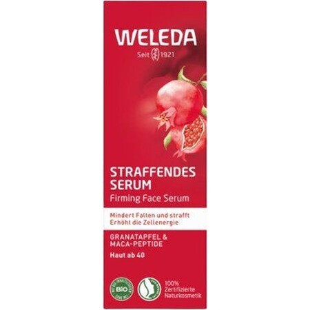 Weleda Ser intensiv de fermitate cu rodie și peptide de Maca 30 ml