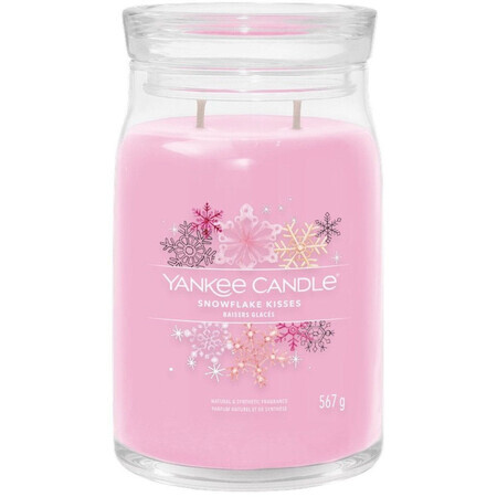 Yankee Candle lumânare parfumată Snowflake Kisses 567 g