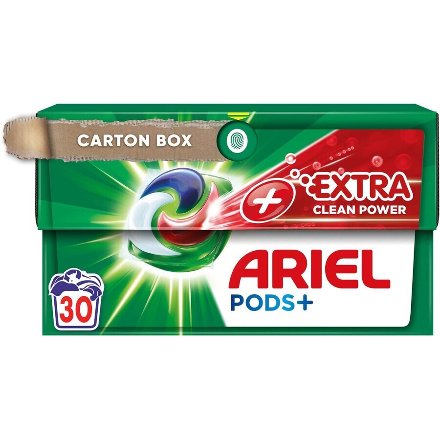 Ariel + Extra Clean capsule 30 buc