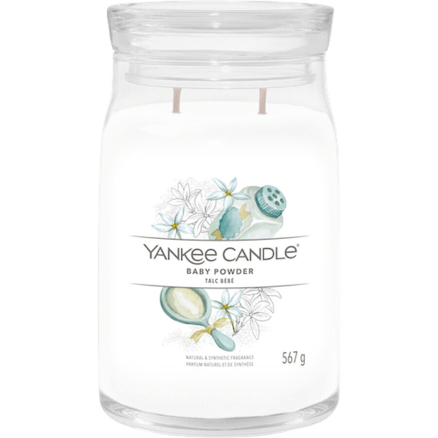 Yankee Candle lumânare parfumată Baby Powder 567 g