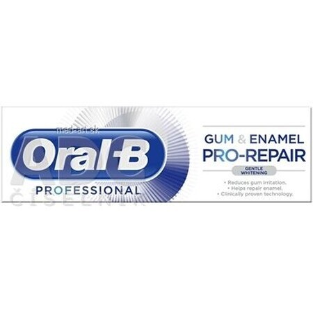 Oral-B Gum & Enamel pro-repair Gentle Whitening pastă de dinți 1x 75 ml