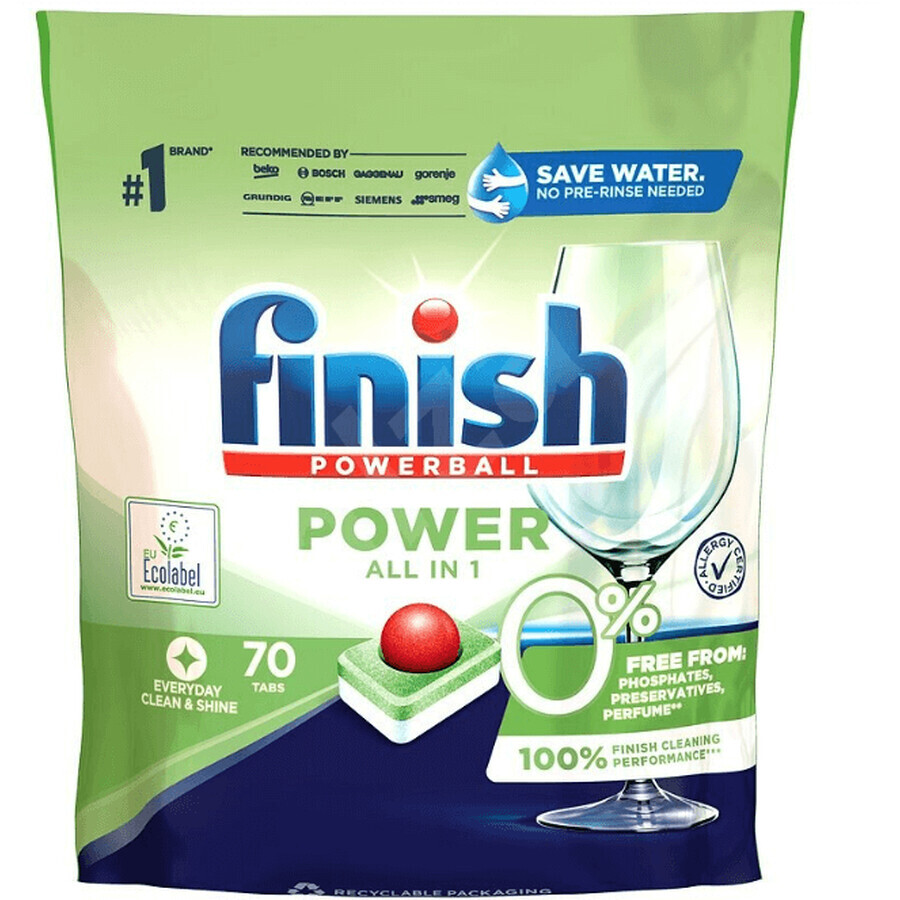 Finish All in1 ECO comprimate 70 comprimate