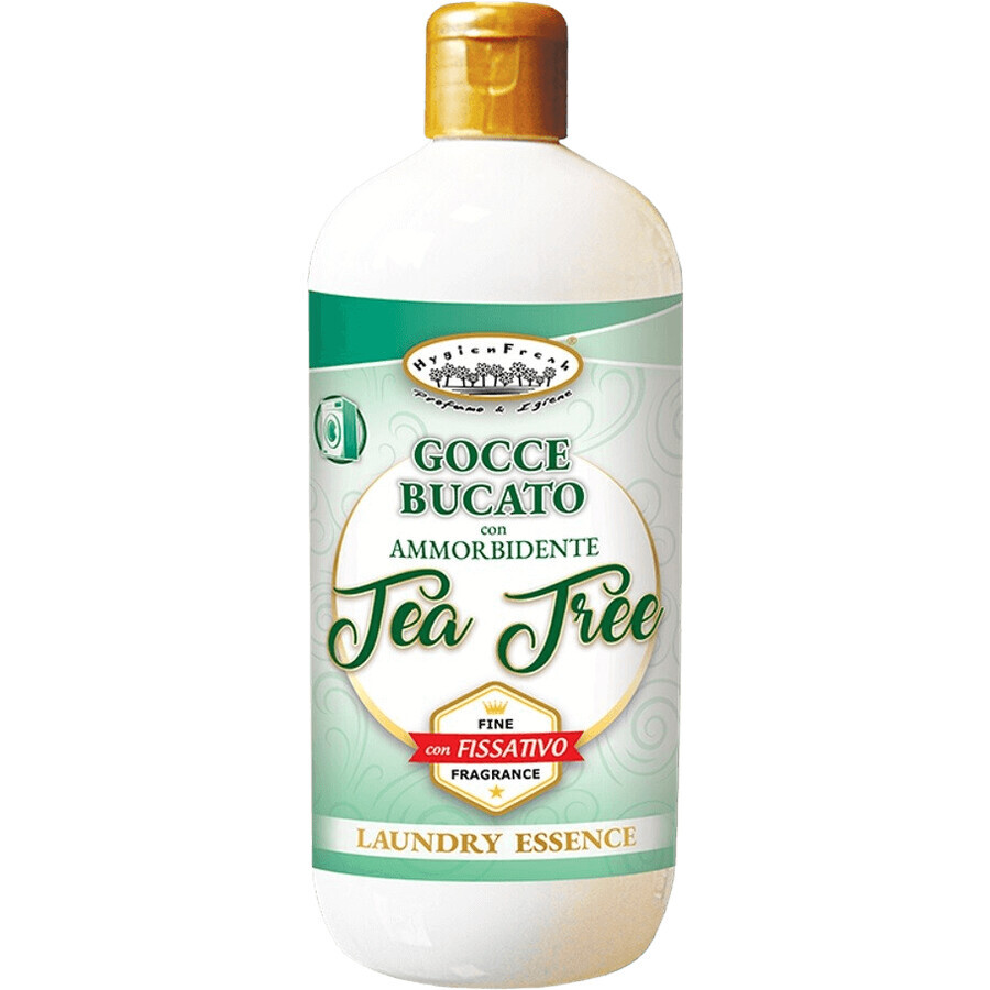 HygienFresh Gocce Bucato Parfum pentru mașina de spălat cu balsam din arbore de ceai 500 ml