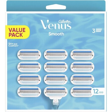 Gillette Venus Smooth capete de schimb 12 buc