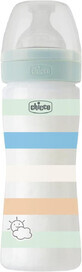 Chicco Baby Bottle Well-being silicon băiat 250 ml