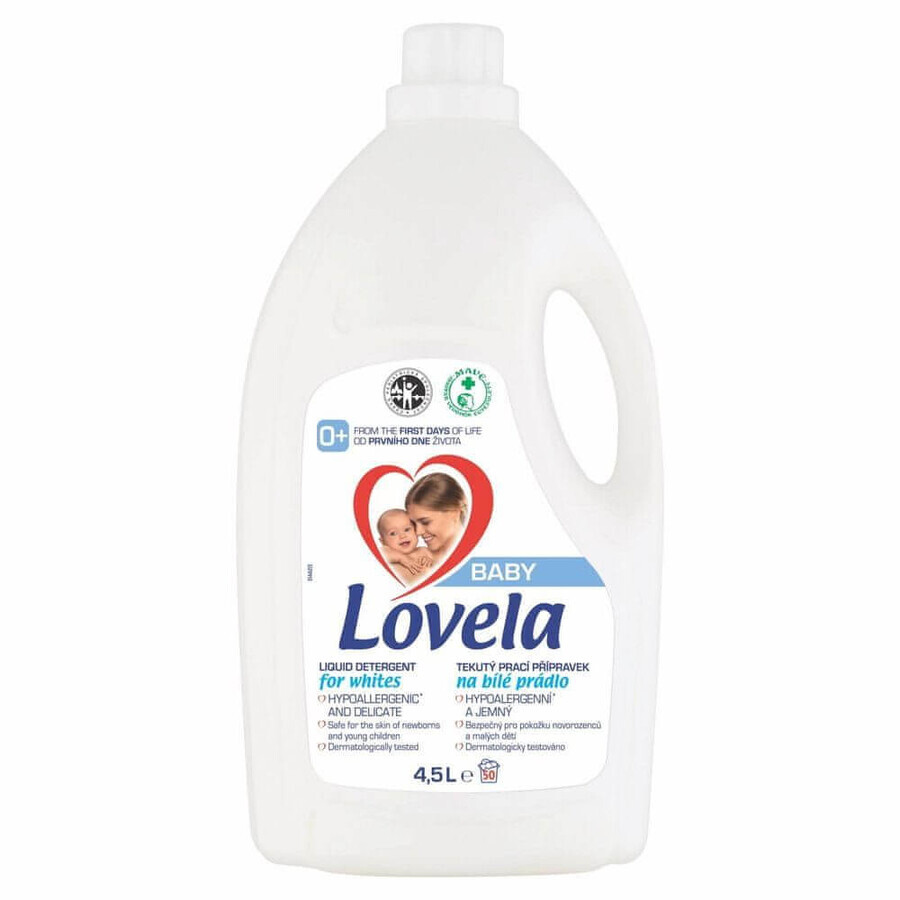 Lovela Baby detergent lichid pentru lenjerie albă 4.5 l