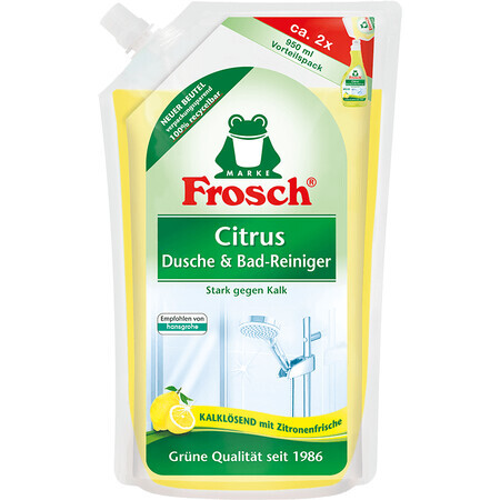 Frosch ECO Detergent pentru baie și duș cu lămâie - refill 950 ml