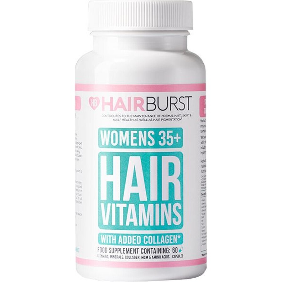 Hairburst Vitamines capillaires pour les femmes de 35+, 60 gélules