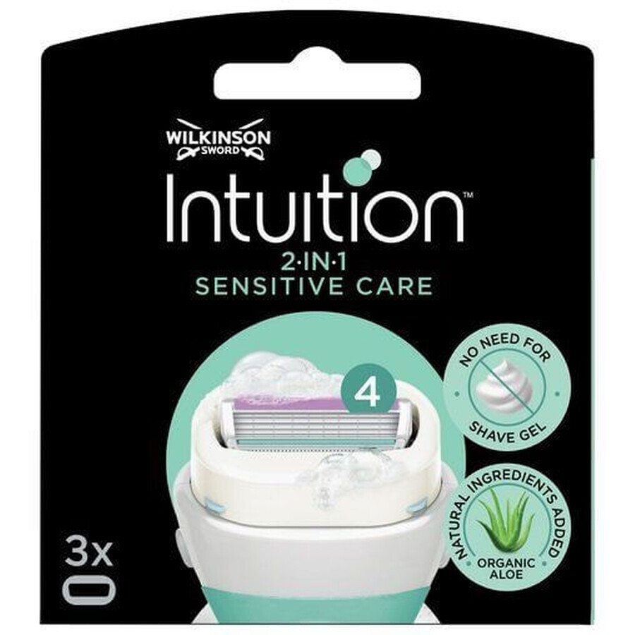 Wilkinson Sword Intuition sensitive care capete de schimb 3 buc