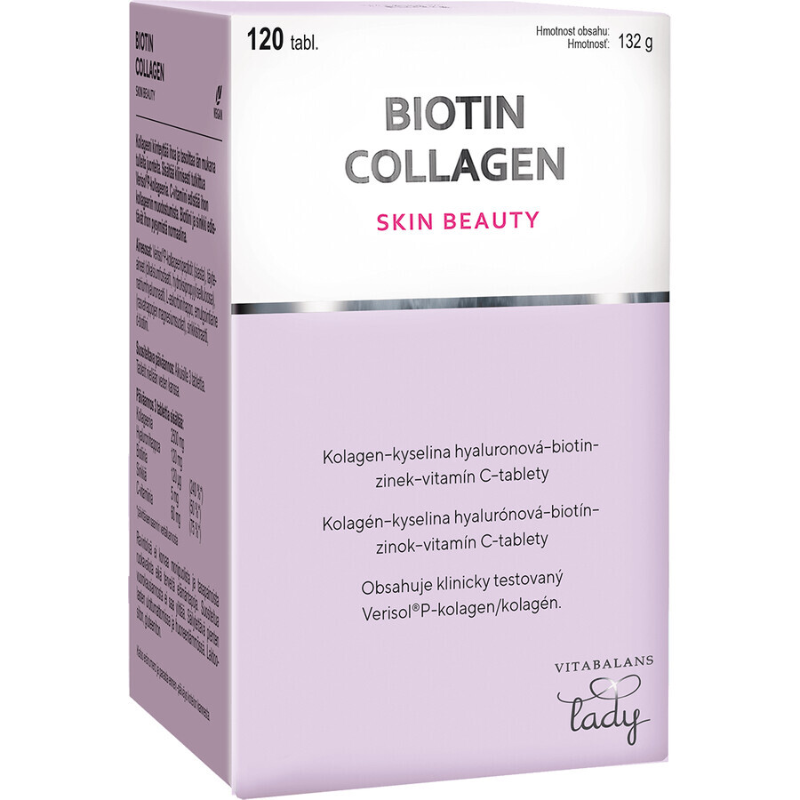 Vitabalans Oy Vitabalans Biotin Collagen 120 compresse