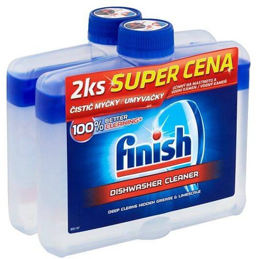 Detergent pentru mașina de spălat vase Finish 2 x 250 ml