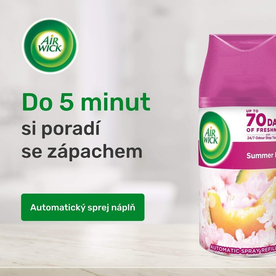 Botanica by Air Wick Refill pentru difuzorul automat Freshmatic Joyful Summer 250 ml