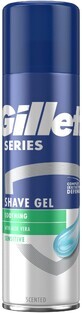 Gel de bărbierit Gillette Series Sensitive 200 ml