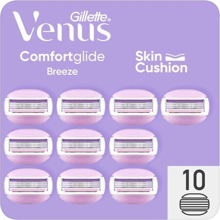 Gillette Venus ComfortGlide Breeze capete de ras 10 buc