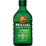 Mollers Omega 3 Aceite de pescado Natur aceite de hígado de bacalao 250 ml