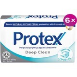 Protex Deep Clean Săpun solid cu protecție antibacteriană naturală 6 x 90 g