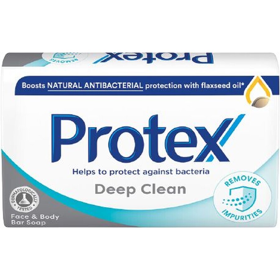 Protex Deep Clean Săpun solid cu protecție antibacteriană naturală 6 x 90 g