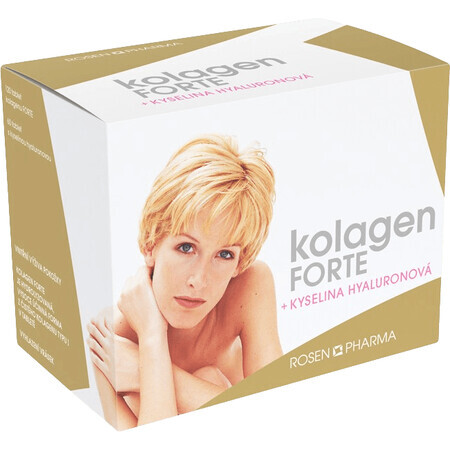 Rosen Pharma KOLAGEN Forte + Acid hialuronic 180 comprimate