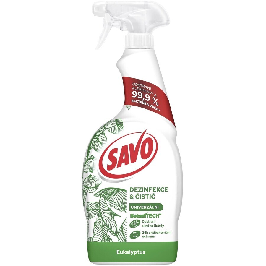 Spray dezinfectant și de curățare Savo BotaniTech 700 ml