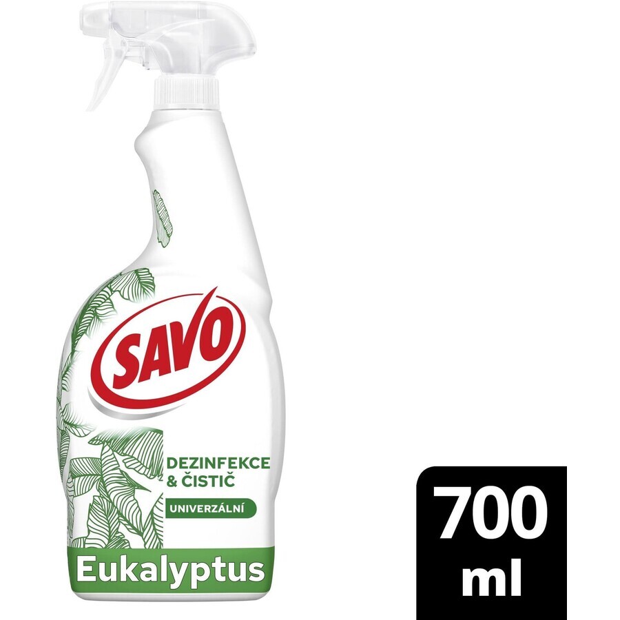 Spray dezinfectant și de curățare Savo BotaniTech 700 ml