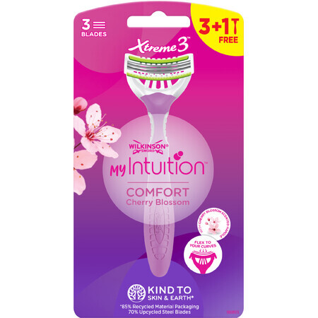 Wilkinson Sword MY Intuition Comfort Cherry Blossom aparat de ras de unică folosință 4 buc