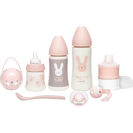 Suavinex Newborn Willkommen Hygge Set - Rosa