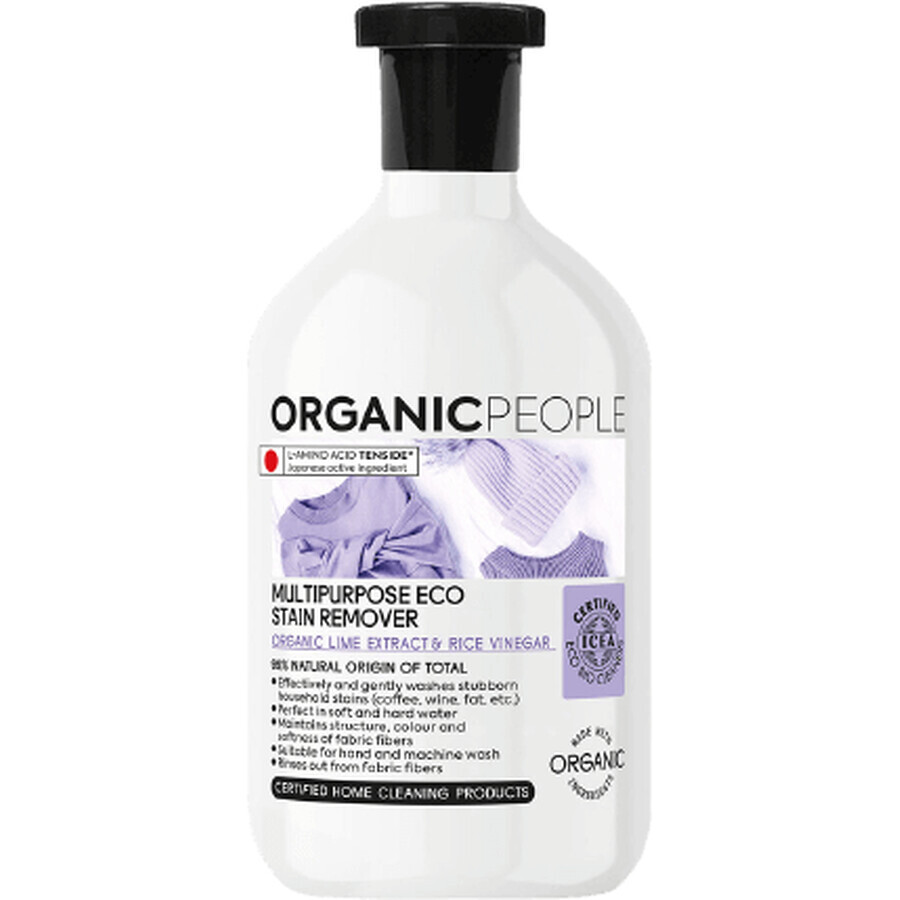 Organic People Eco multifuncțional demachiant, var și oțet de orez 500 ml