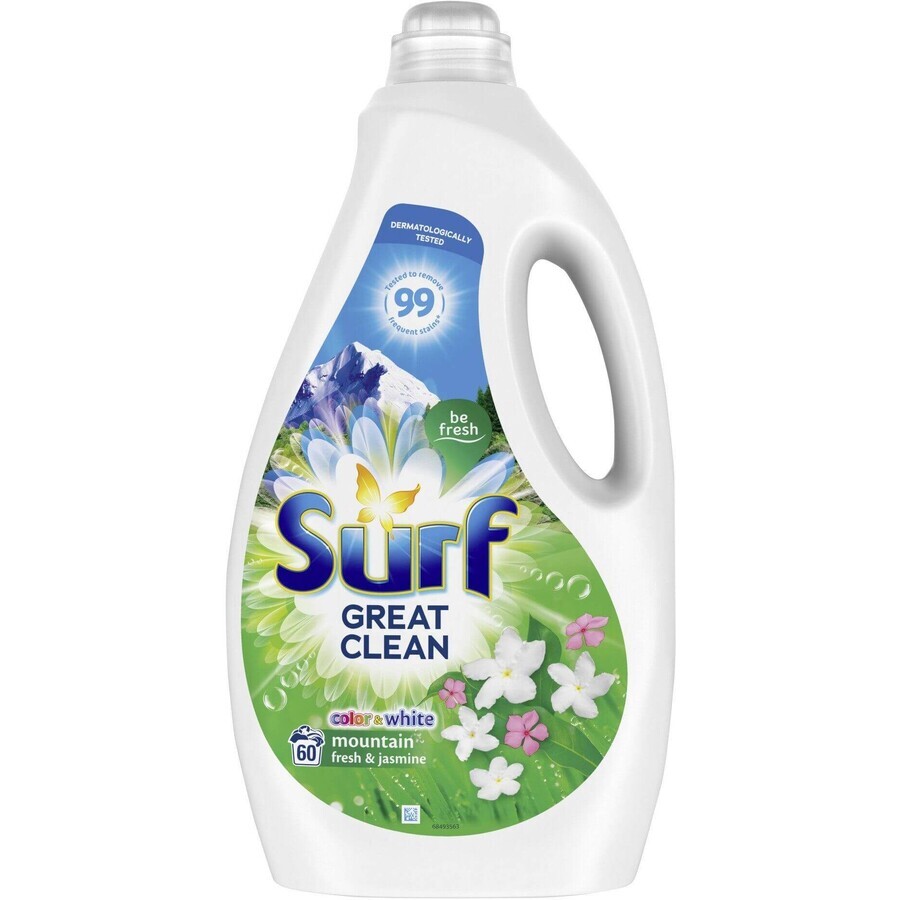 Gel de spălare Surf Mountain Fresh 3 l